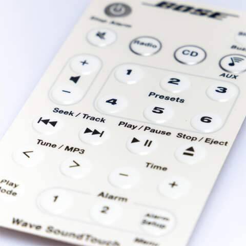 silicone rubber keypad prototype