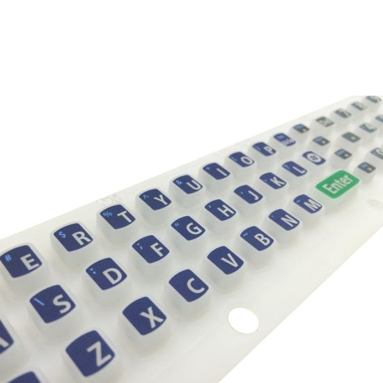 Silicone rubber button membrane keypad