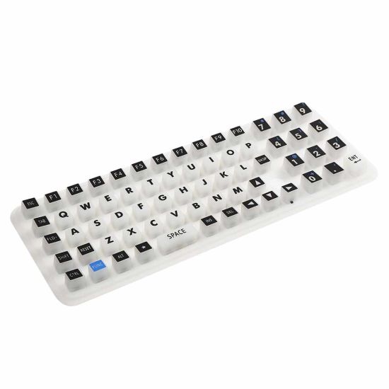 Silicone rubber membrane keypad