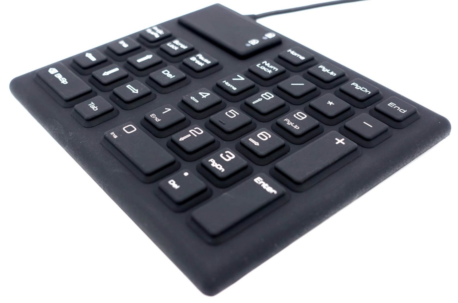 Silicone rubber numeric keypad